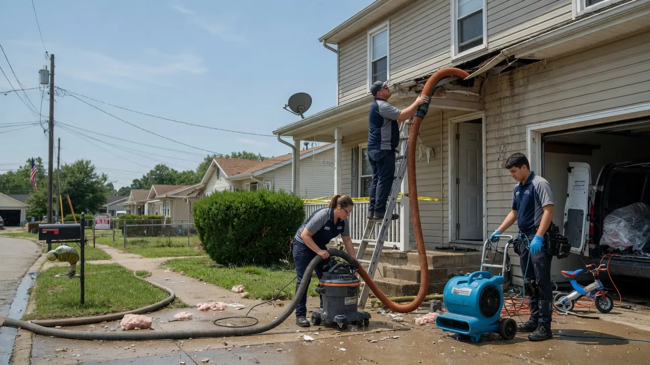 Water Damage Restoration in North English, IA near me